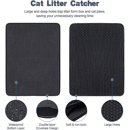 CatClean - Tapete Recolector de Arena para Gatos