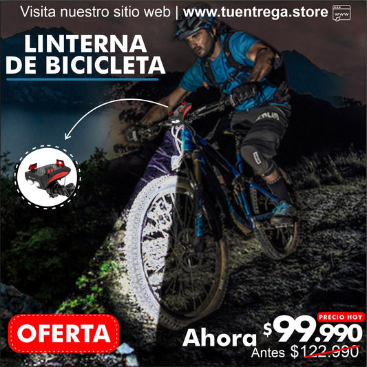 🔥 BIKE SAVE PRO 4 EN 1: LUZ, SOPORTE Y POWER BANK 🚴‍♀️